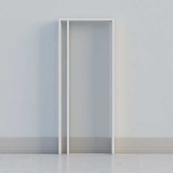 Minimalist Door 3D model