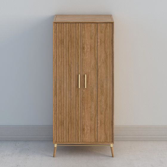 Mid-Century Wardrobe 3D model