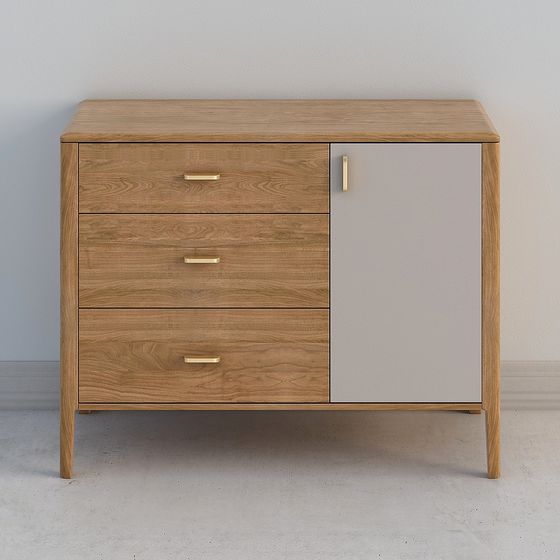 Urban Corner Side Cabinet 3D model