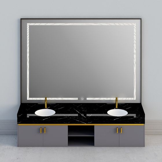 Armario de baño combinado con armario de baño