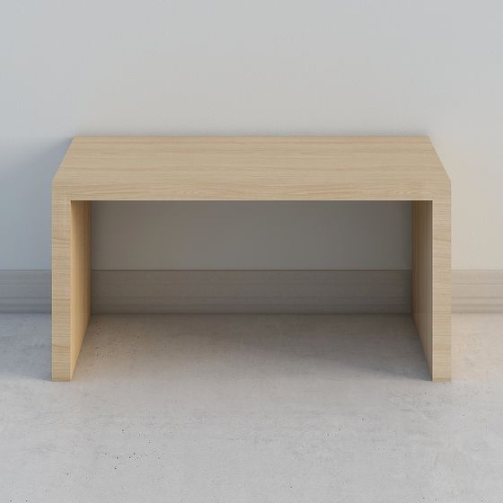 City Window Table and Chair Set 3D model