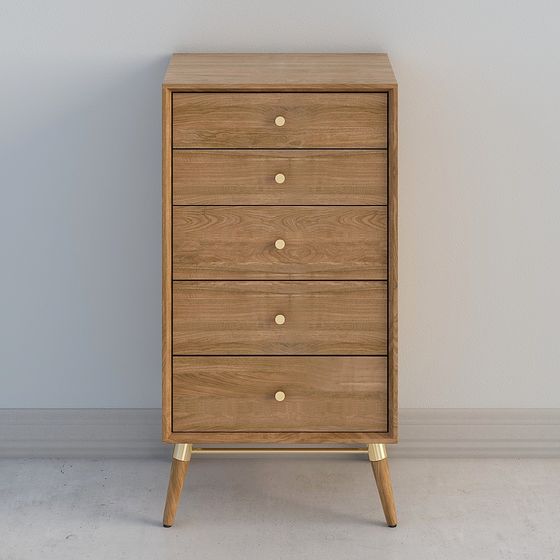 Mid-Century Modern Dresser 3D model
