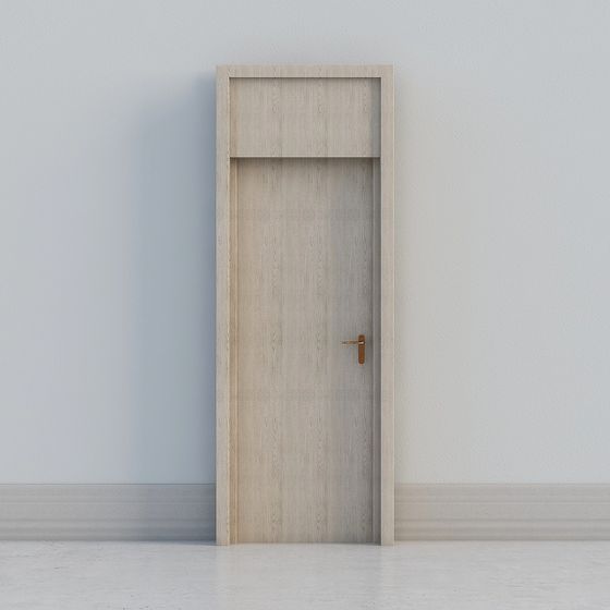 Minimalist 3D Door Model for Contemporary Spaces