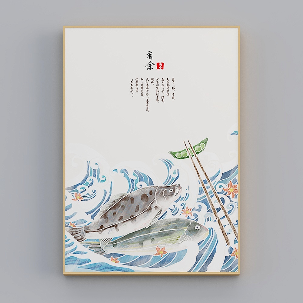 Hailong Hong -- Living Room Bedroom Hyunguan Decoration Painting - Knowledge Series