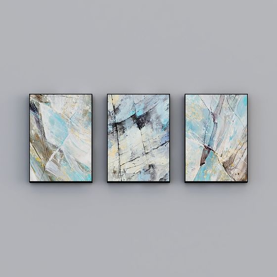 Abstract Art 3D Model - Captivating Elegance