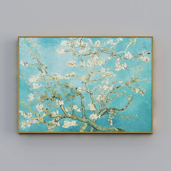 Van Gogh's Almond Blossom 3D model