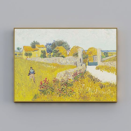 Pastoral Stroll 3D Model