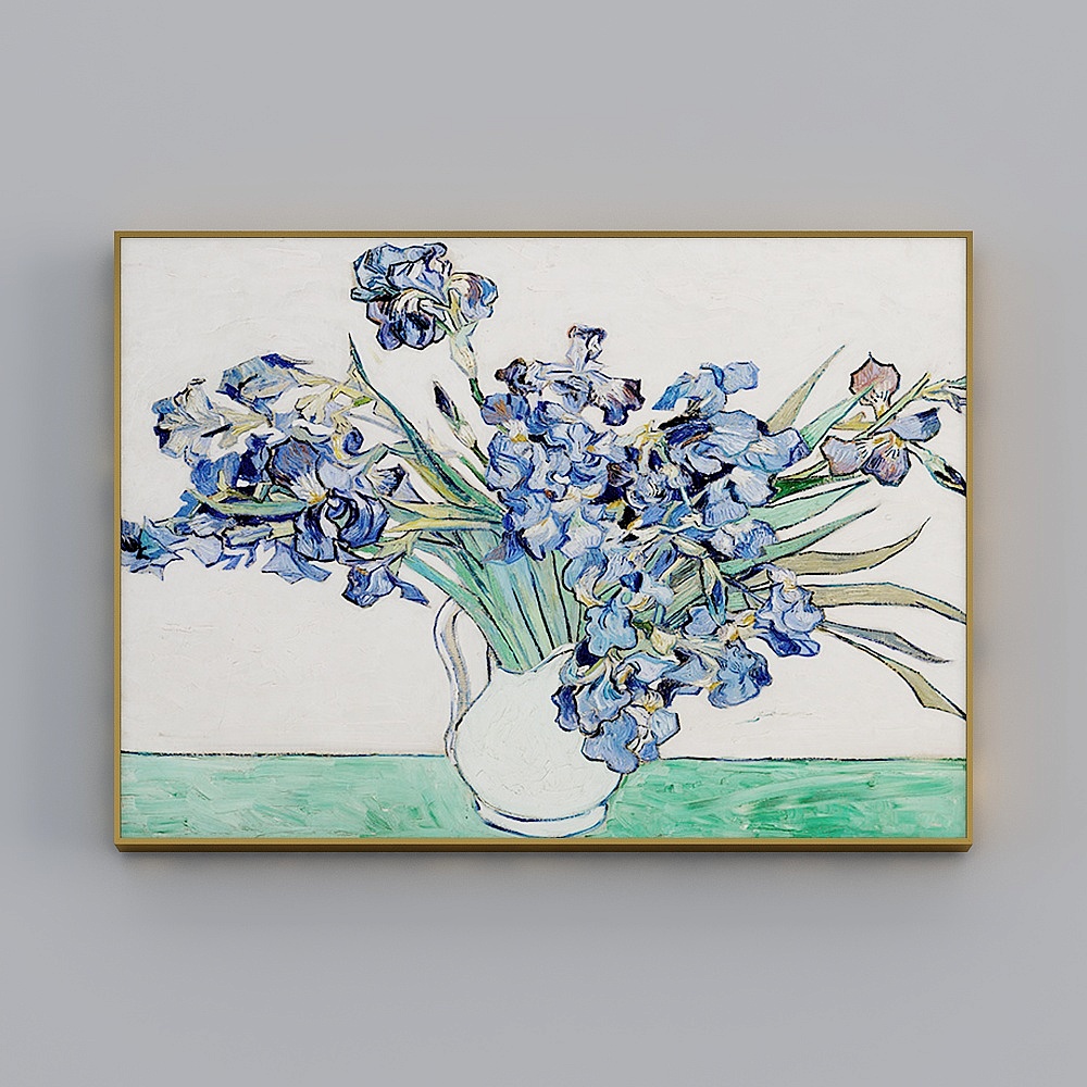 Hailong Hong - European style - living room bedroom decorative painting - Van Gogh famous painting collection