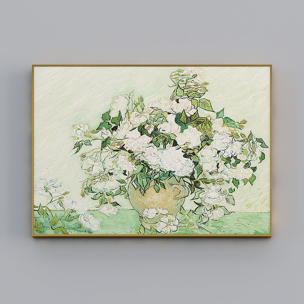 Hailong Hong - European style - living room bedroom decorative painting - Van Gogh famous painting collection