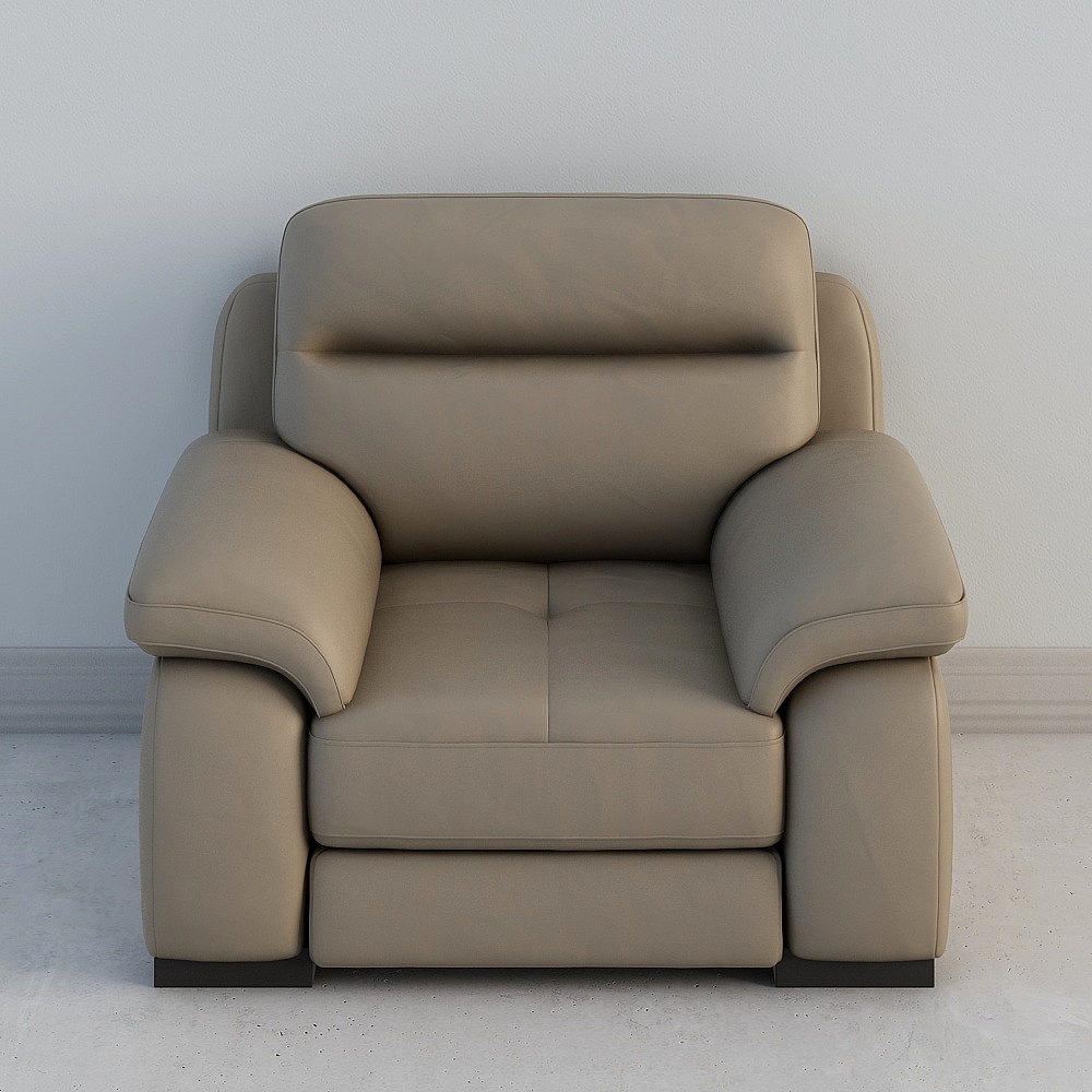 Canapé Numéro 9 (siège simple avec accoudoirs doubles)