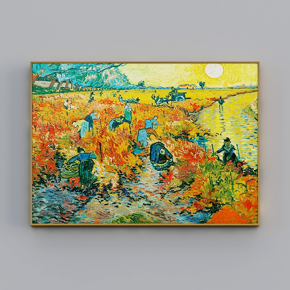 Hailong Hong - European style - living room bedroom decorative painting - Van Gogh famous painting collection