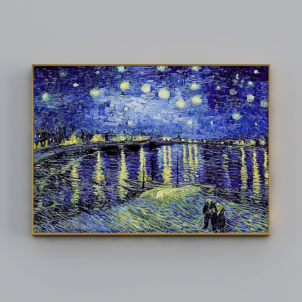 Hailong Hong - European style - living room bedroom decorative painting - Van Gogh famous painting collection