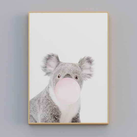Cute Low-Poly Koala 3D model
