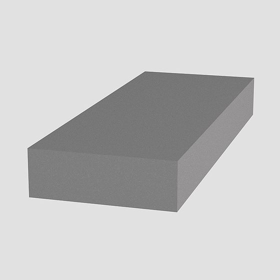 Decorative Lines 3D Model in Gray Finish