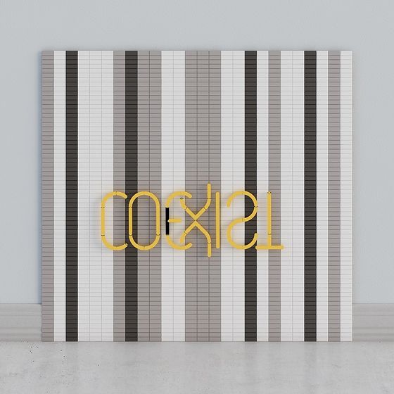 Coexist 3D Model for Modern Aesthetic Spaces