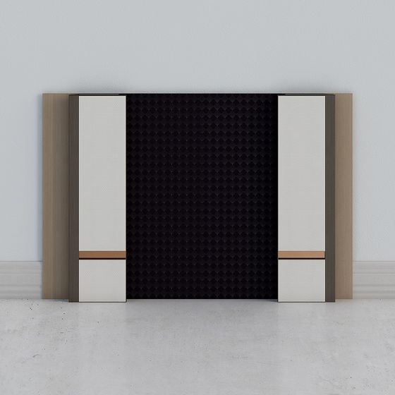 Urban Gate Low Poly High Detail 3D model