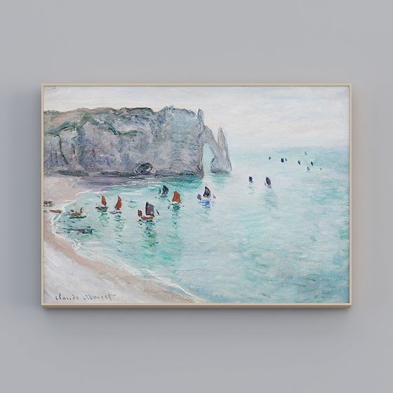 Morning at Sea 3D model