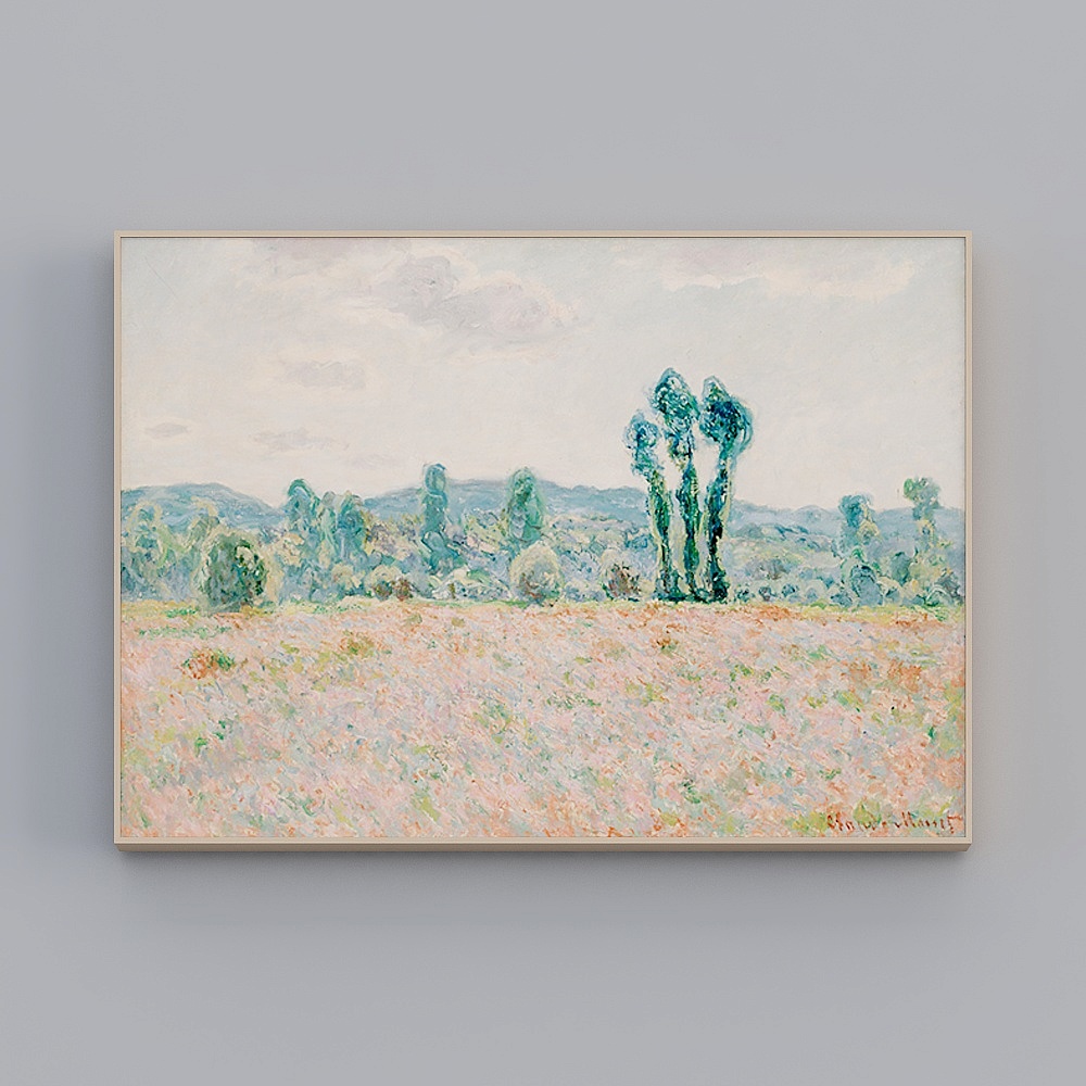 Hailong Hong - Modern Wind - Living Room Bedroom Dining Room Hyunguan Decorative Painting - Monet Series