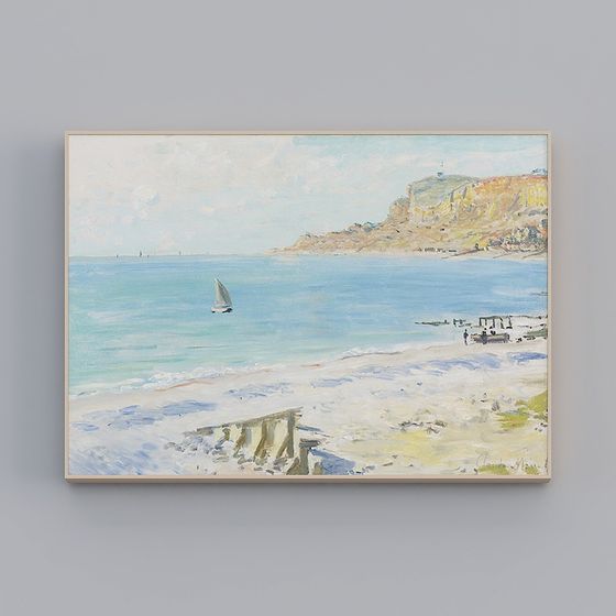 Breeze by the Sea Low Polygon 3D Model