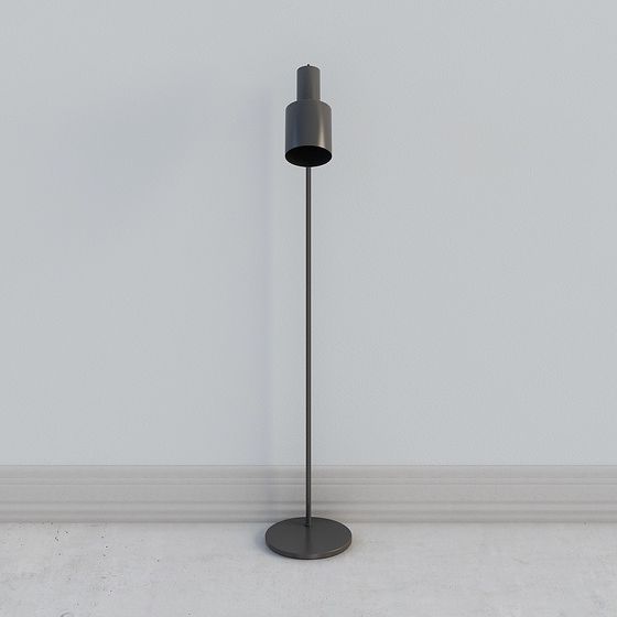 Modern Minimalist Low-Poly Lamp 3D model