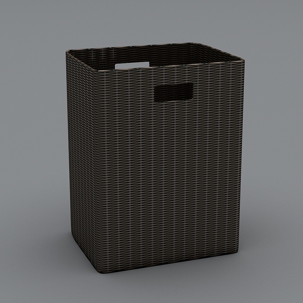 Camere d'Hotel - Cestino Moderno Sporco-1