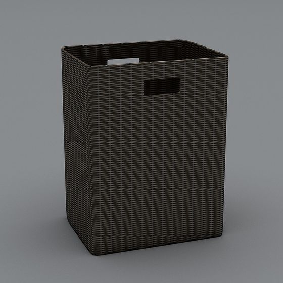 Camere d'Hotel - Cestino Moderno Sporco-1