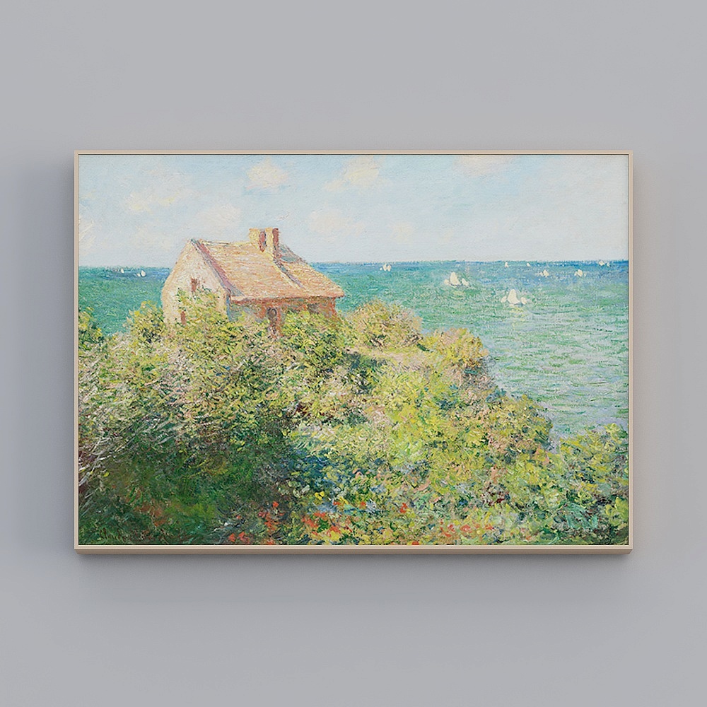 Hailong Hong - Modern Wind - Living Room Bedroom Dining Room Hyunguan Decorative Painting - Monet Series