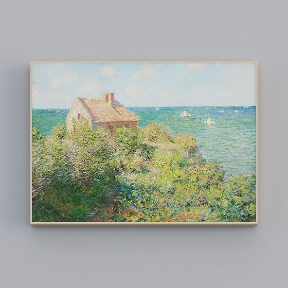 Coastal View Cottage 3D model