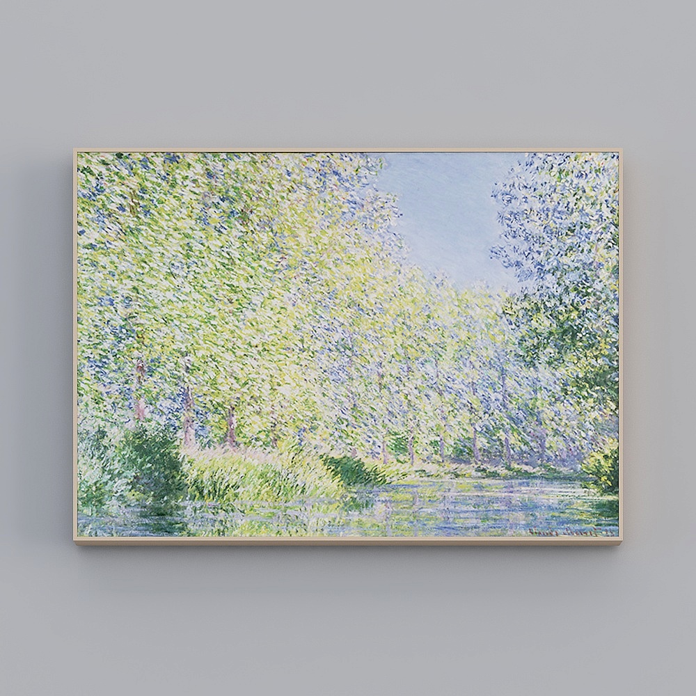 Hailong Hong - Modern Wind - Living Room Bedroom Dining Room Hyunguan Decorative Painting - Monet Series