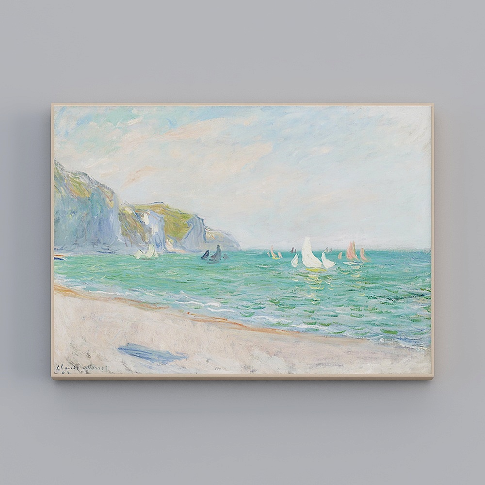 Hai Long Hong - ลมสมัยใหม่ - ห้องนั่งเล่น ห้องนอน ห้องอาหาร ภาพวาดตกแต่งฮวงกวน - ซีรีส์โมเนต์