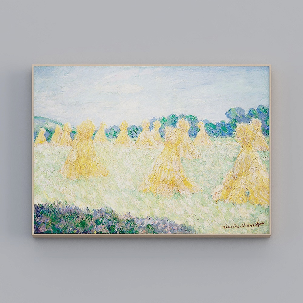 Hailong Hong - Modern Wind - Living Room Bedroom Dining Room Hyunguan Decorative Painting - Monet Series