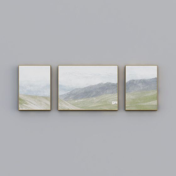 Mountain Scenery 3D Model Collection