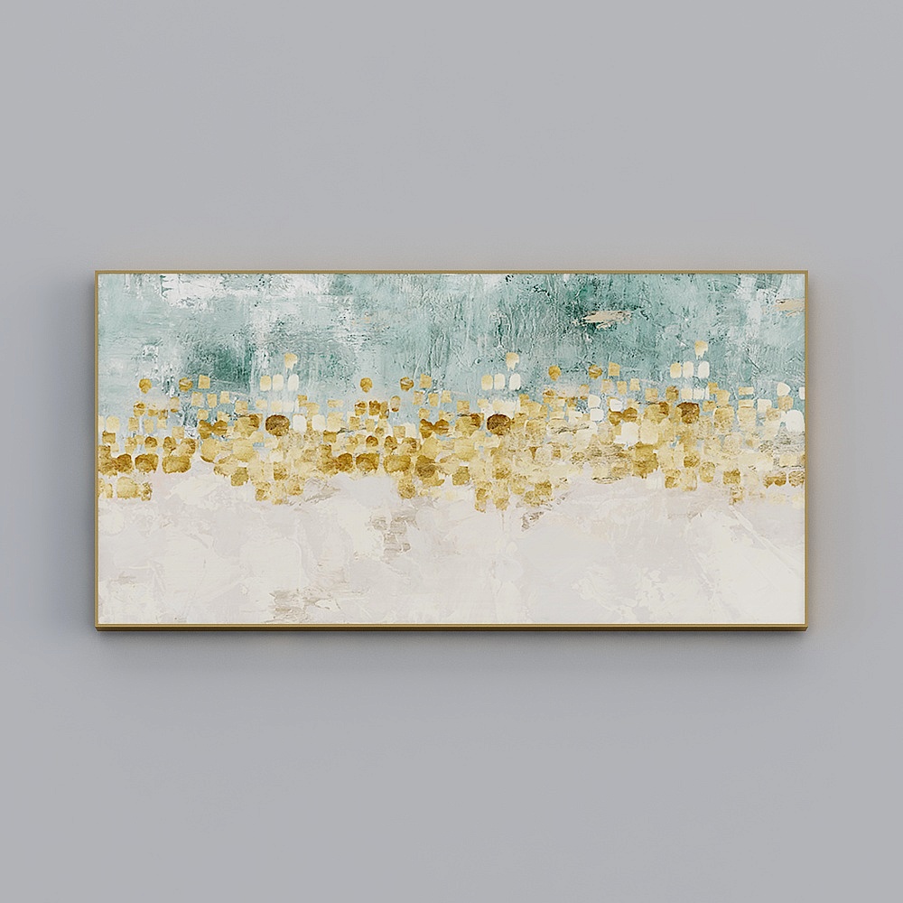 Hailong Hong - Vent moderne - Peinture suspendue pour salon, salle à manger - Années de Megyn