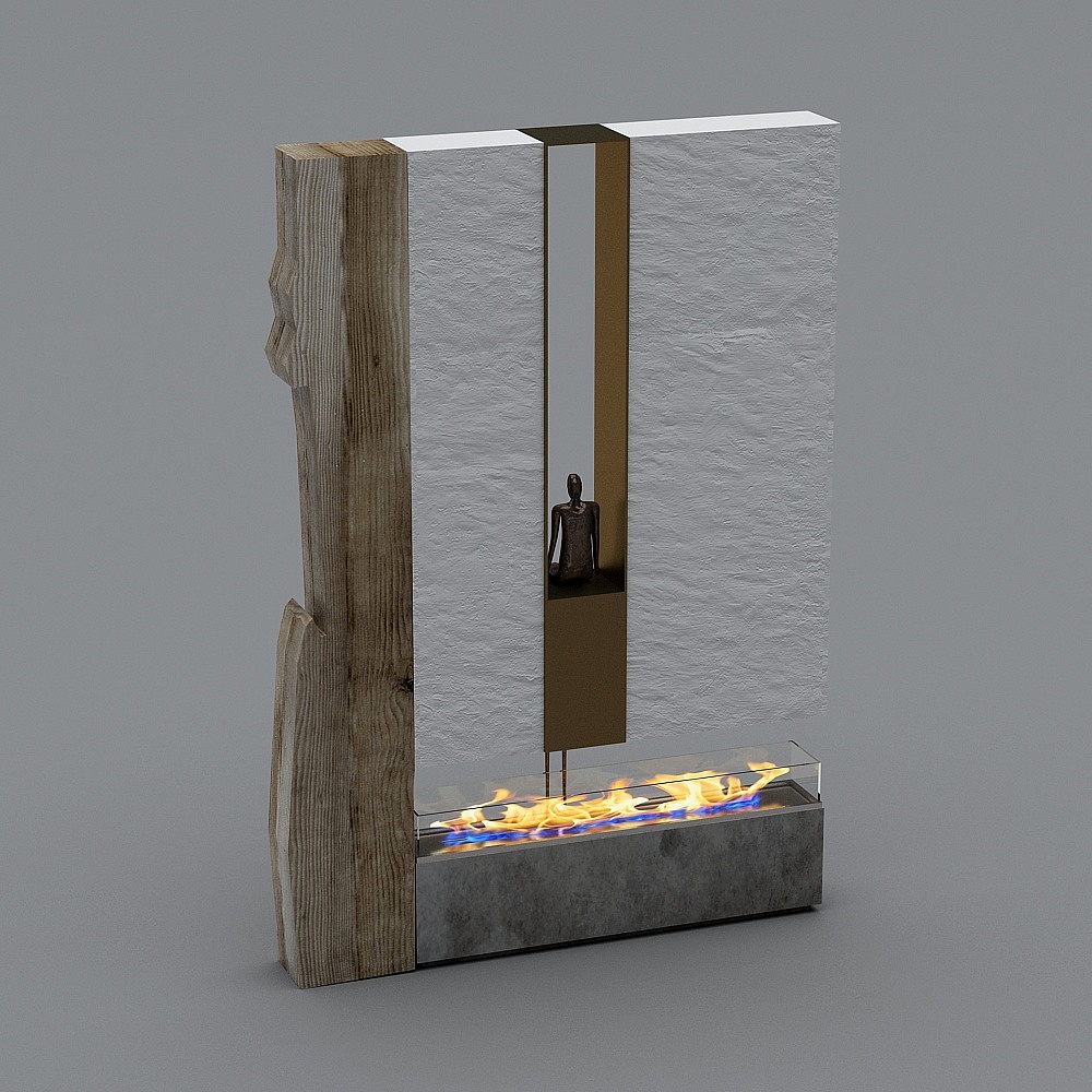 호텔 로비 - 신형 중국식 전시 캐비닛 - 1