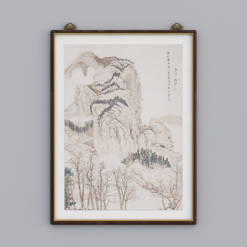 Hotel lobby -  decorative painting-4