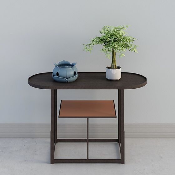 Urban Oasis Side Table 3D model