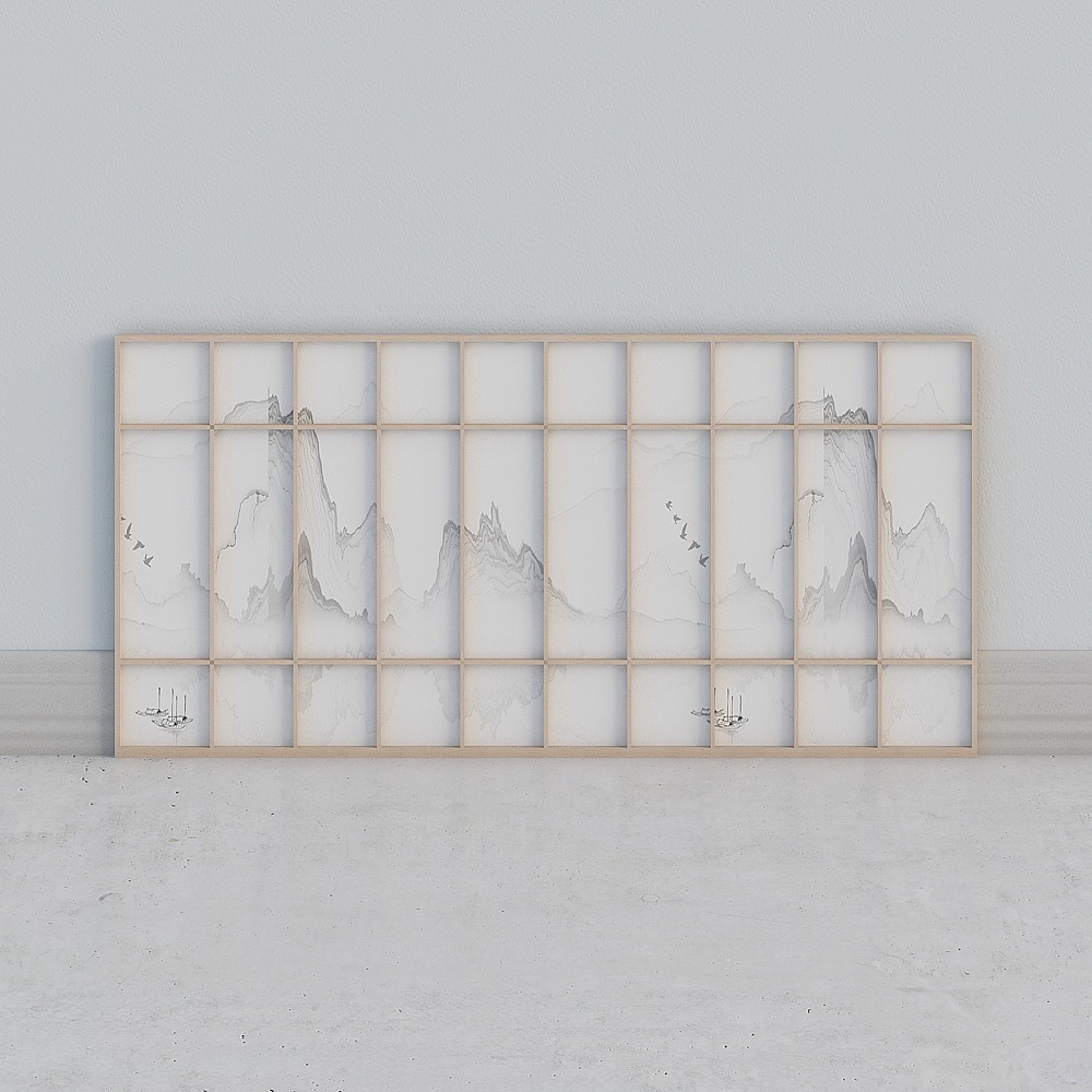 Hotel background wall