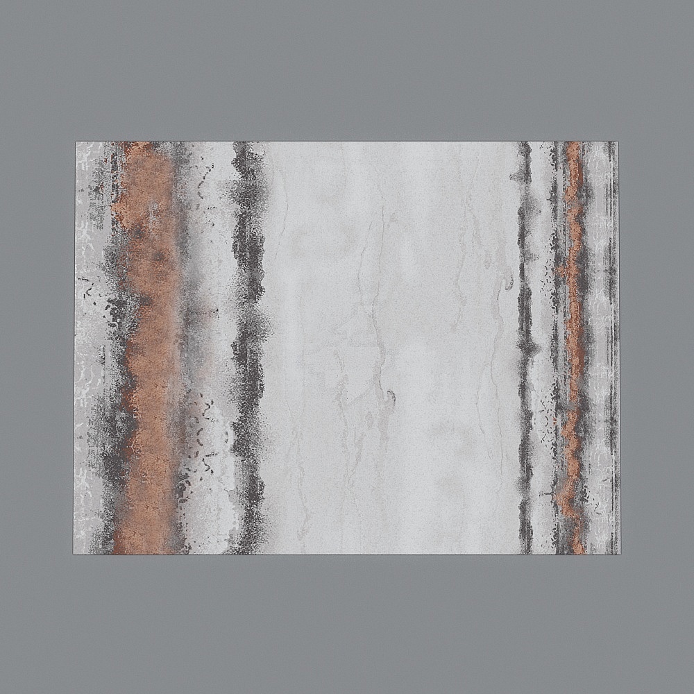 Urban Wall 3D Model - Low Poly High Detail Design