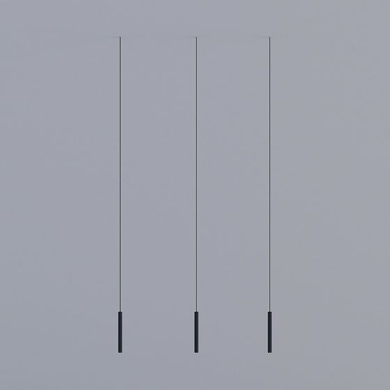 Elegant Hanging Light 3D model