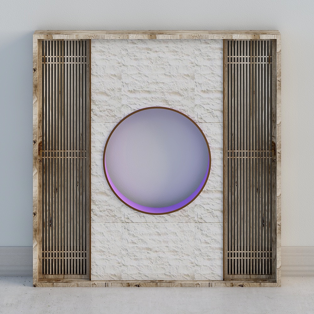 Hotel lobby lobby - New Chinese partition-1