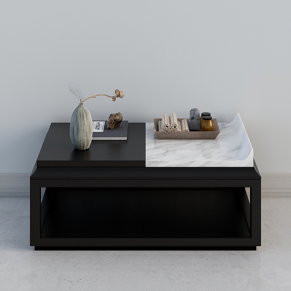 Hotel lobby - New Chinese coffee table-3