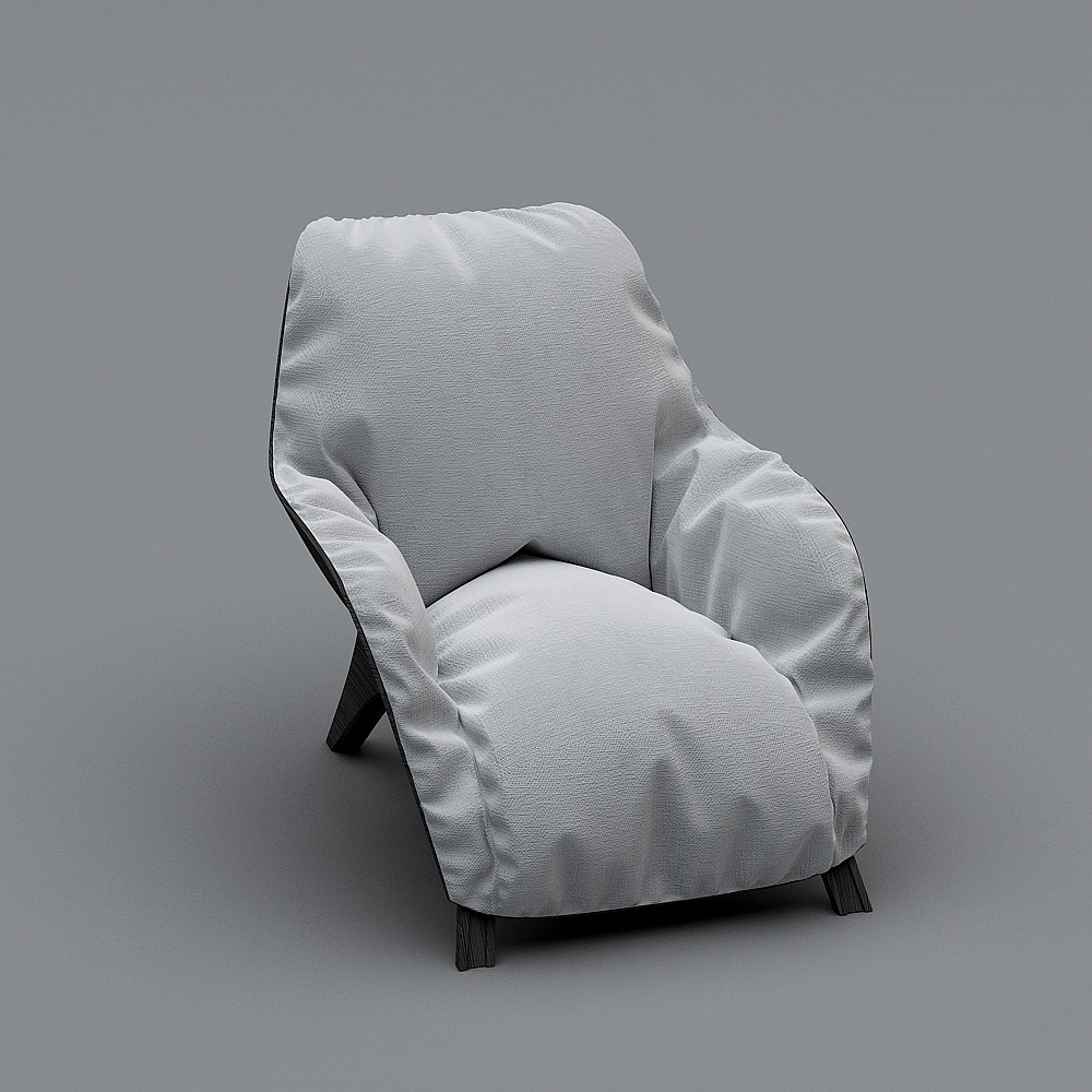 Hotel front lobby-modern leisure chair-1