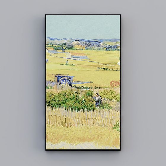 海龍洪 - 現代風 - 客廳 玄關 裝飾畫 - 梵谷名畫