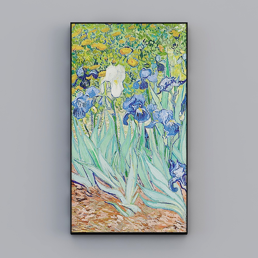 Hailong Hong - Modern Wind - Living Room Xuanguan Decorative Painting - Van Gogh Famous Painting