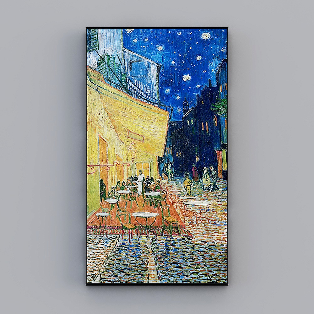 Hailong Hong - Modern Wind - Living Room Xuanguan Decorative Painting - Van Gogh Famous Painting