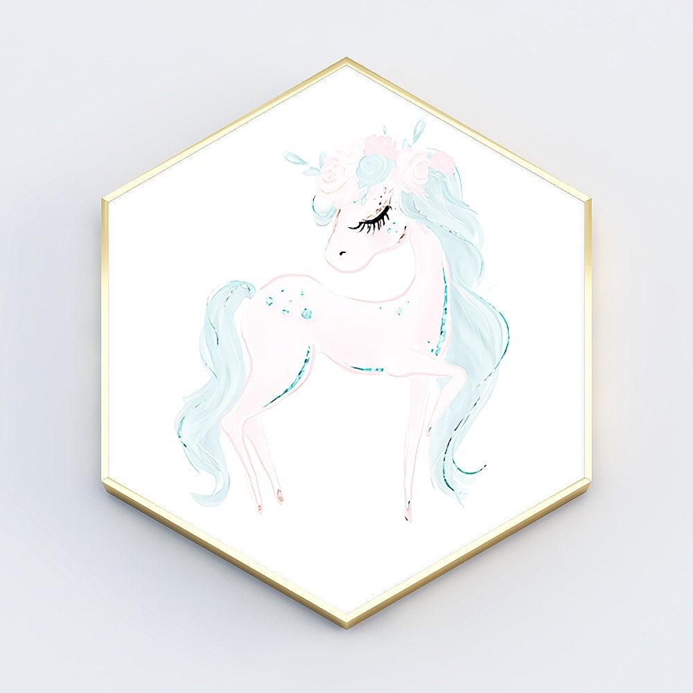 Unicorn Dreamcatcher 3D model