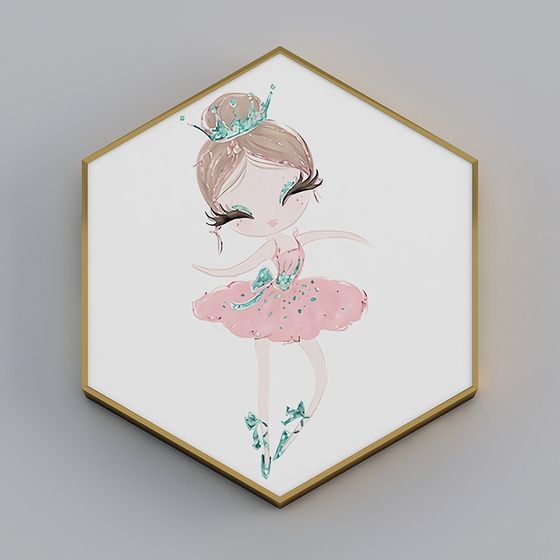 Charming Princess 3D Model for Fantasy Worlds