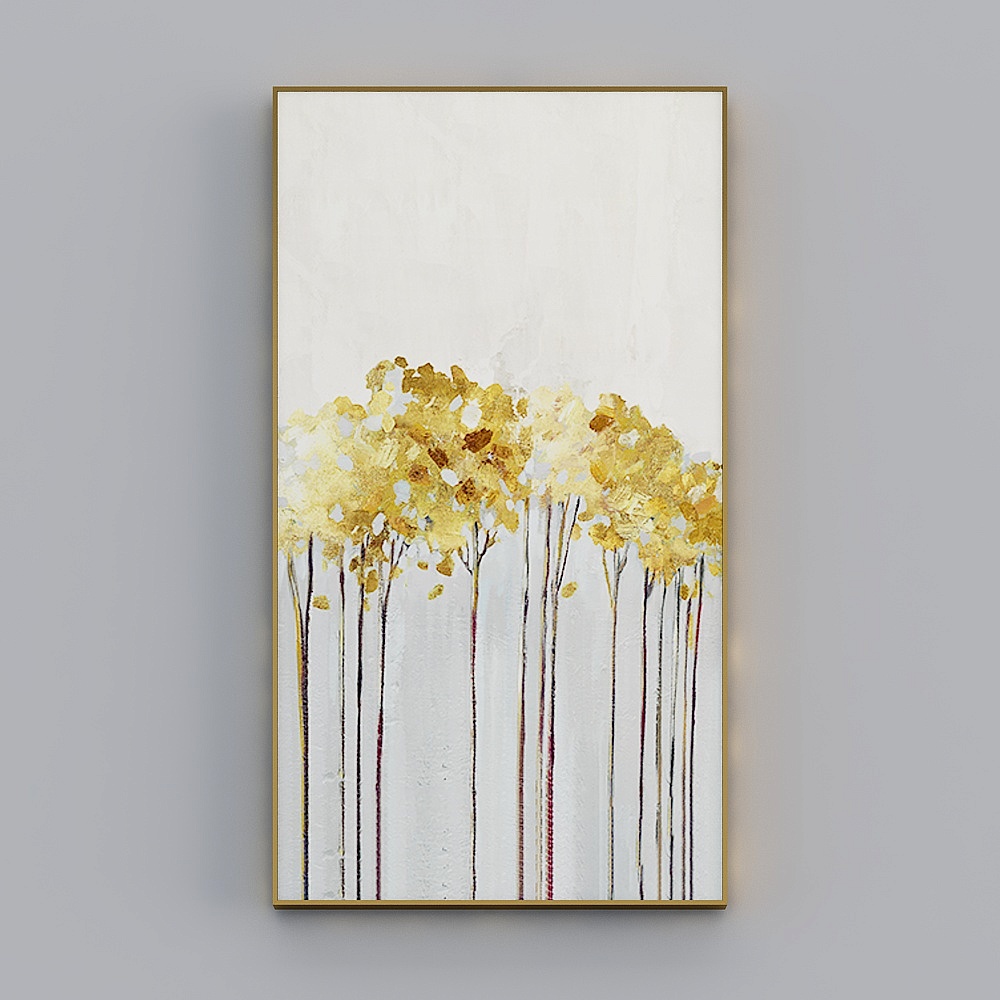 Hailong Hong - Modern Wind - Living Room Xuanguan Decorative Painting - Jinhui photoprint