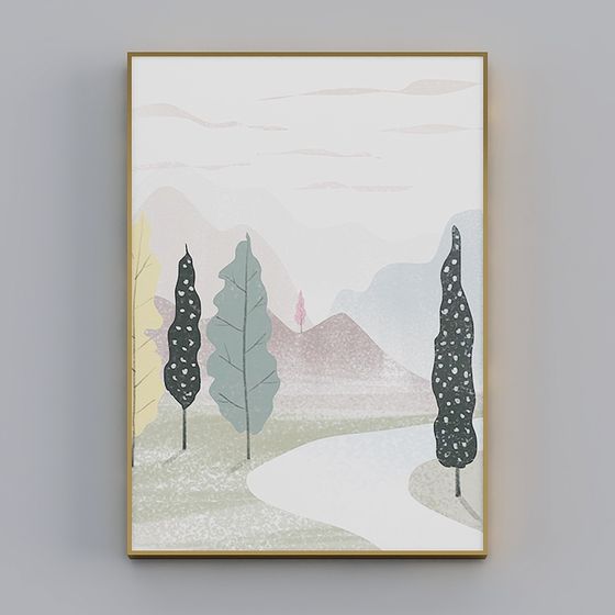 Dreamy Forest 3D model