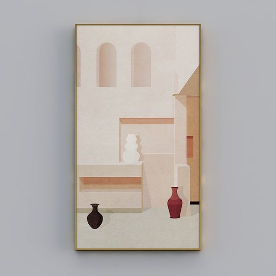 Unique Low-Poly 3D Model for Modern Aesthetics